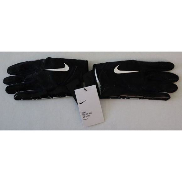 Nike DR5110 091 Unisex Sz XL Blck/White Vapor Jet 7.0 Football W Receiver Gloves - Picture 4 of 4